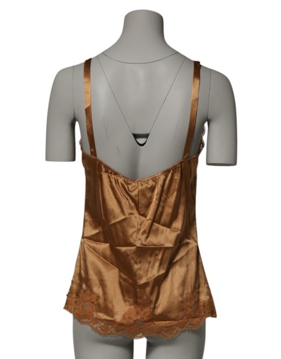  돌체앤가바나 민소매 티셔츠 BIK1397 BROWN - DOLCE & GABBANA