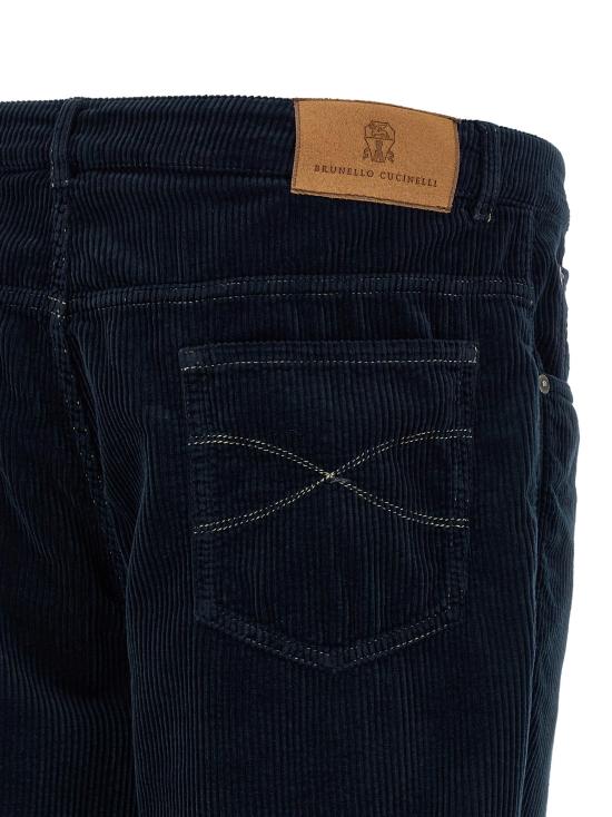 26FW 브루넬로 쿠치넬리 팬츠 BR337626BM NAVY - BRUNELLO CUCINELLI