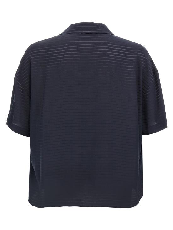  생로랑 탑 SA310124BM NAVY - SAINT LAURENT