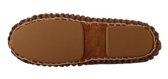  돌체앤가바나 플랫 슈즈 LA9675 BROWN - DOLCE & GABBANA