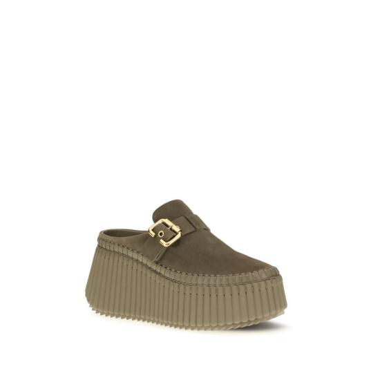 26FW 끌로에 플랫 슈즈 CHCH26A13CMS21SBB BEIGE - CHLOE
