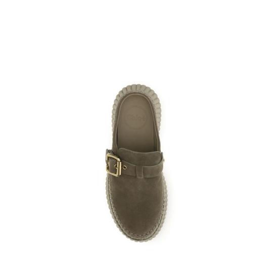 26FW 끌로에 플랫 슈즈 CHCH26A13CMS21SBB BEIGE - CHLOE