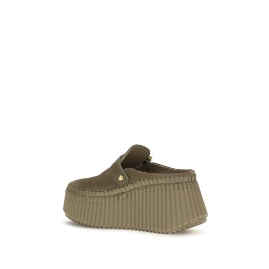 26FW 끌로에 플랫 슈즈 CHCH26A13CMS21SBB BEIGE - CHLOE