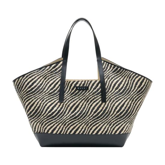 26SS 마르니 토트백 RNI025010 BLACK