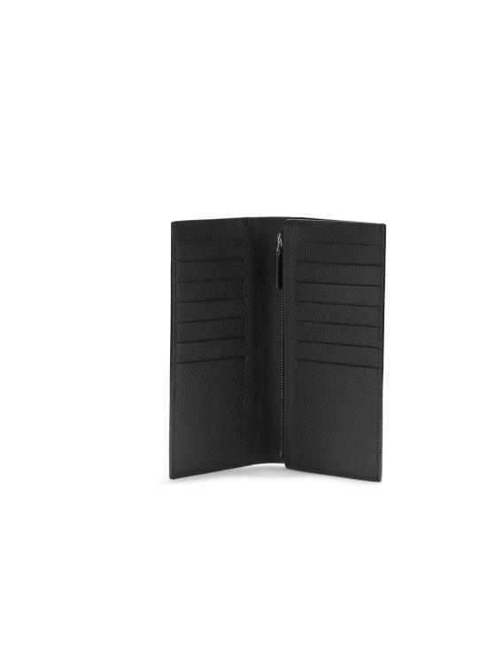 26SS 생로랑 그랑 드 뿌드르 엠보스드 레더 장지갑 396308BTY0N 1000 BLACK - SAINT LAURENT