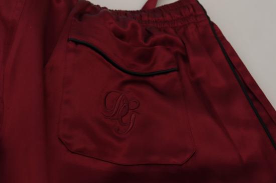  돌체앤가바나 트레이닝/조거 팬츠 PAN74044 BURGUNDY - DOLCE & GABBANA