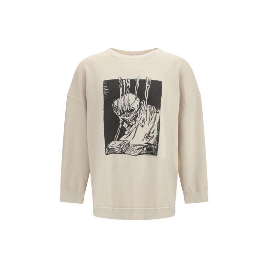  아워레가시 긴팔 티셔츠 OUM2266SAANGRYFANBB BEIGE