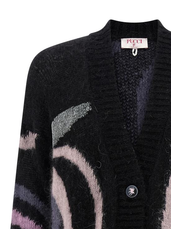25FW 에밀리오푸치 가디건 EM323016BM BLACK - EMILIO PUCCI