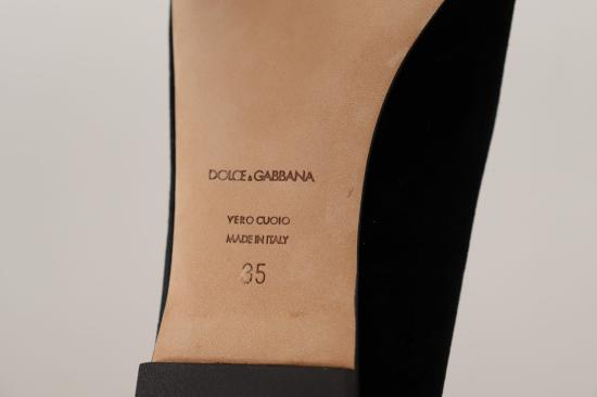  돌체앤가바나 플랫 슈즈 LA9901 BLACK - DOLCE & GABBANA