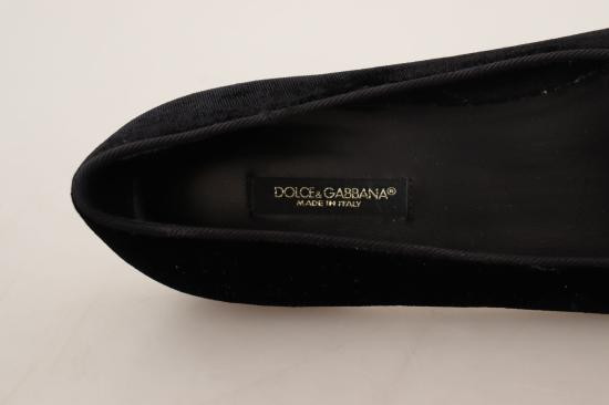  돌체앤가바나 플랫 슈즈 LA9901 BLACK - DOLCE & GABBANA