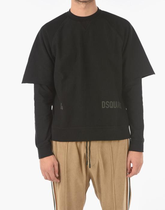  디스퀘어드2 긴팔 티셔츠 S74GU0534S25462900 BLACK - DSQUARED2