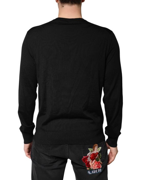  돌체앤가바나 긴팔 티셔츠 TSH90767 BLACK - DOLCE & GABBANA