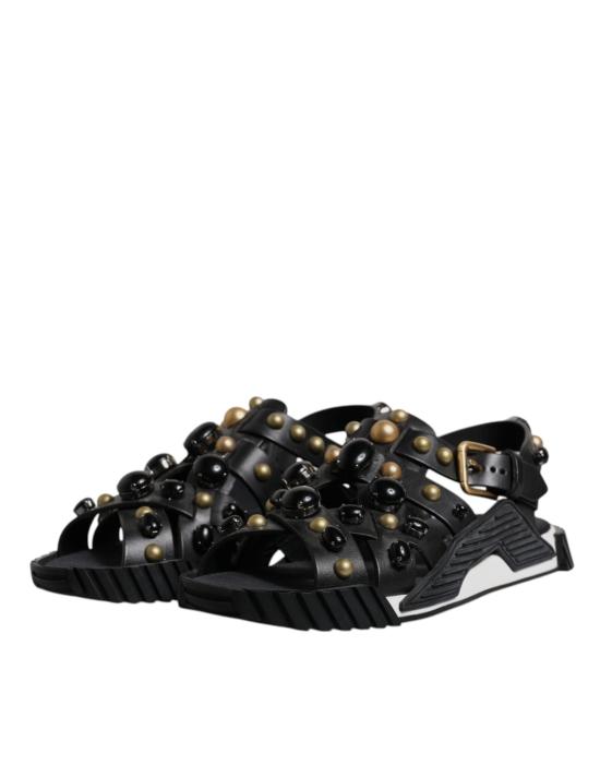 돌체앤가바나 샌들 MV6803 2 BLACK - DOLCE & GABBANA