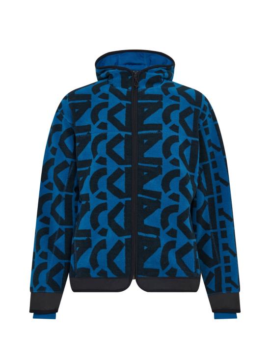 겐조 후드 티셔츠 FB65BL7634MR78 BLUE - KENZO