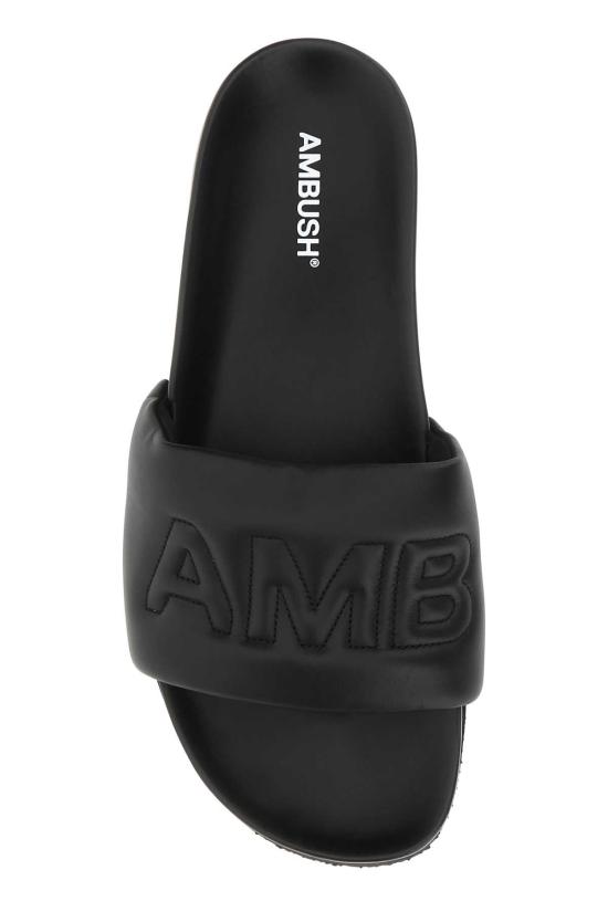  엠부시 뮬/슬리퍼 BMIC001F22LEA001 1000 BLACK - AMBUSH