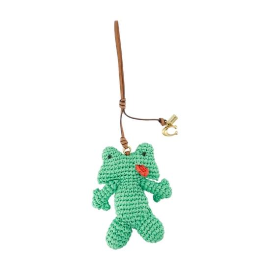  코치 헤어 액세서리 COA026036 GREEN
