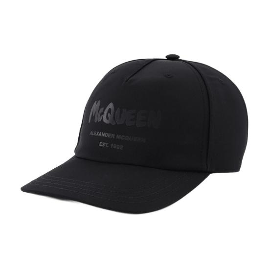  알렉산더 맥퀸 볼캡 CONFIG AMQ018070001 BLACK