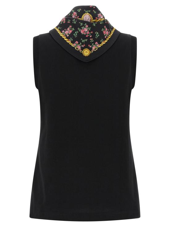 26SS 돌체앤가바나 민소매 티셔츠 DO329382BM BLACK - DOLCE & GABBANA