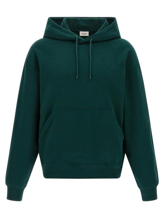 25FW 생로랑 후드 티셔츠 SA317746BM GREEN