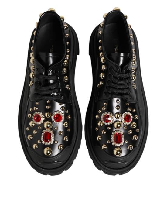  돌체앤가바나 플랫 슈즈 LA12931 BLACK - DOLCE & GABBANA