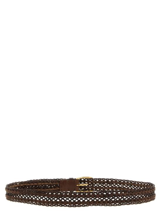 26FW 브루넬로 쿠치넬리 벨트 BR340132BM BROWN - BRUNELLO CUCINELLI