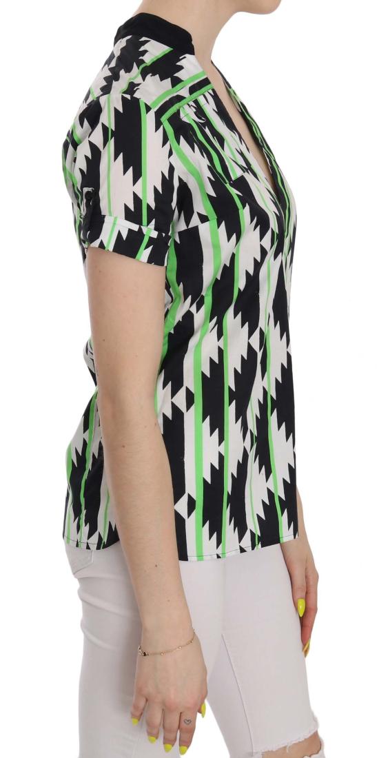  커스텀네셔널 블라우스 BGTSH3668 MULTICOLOR