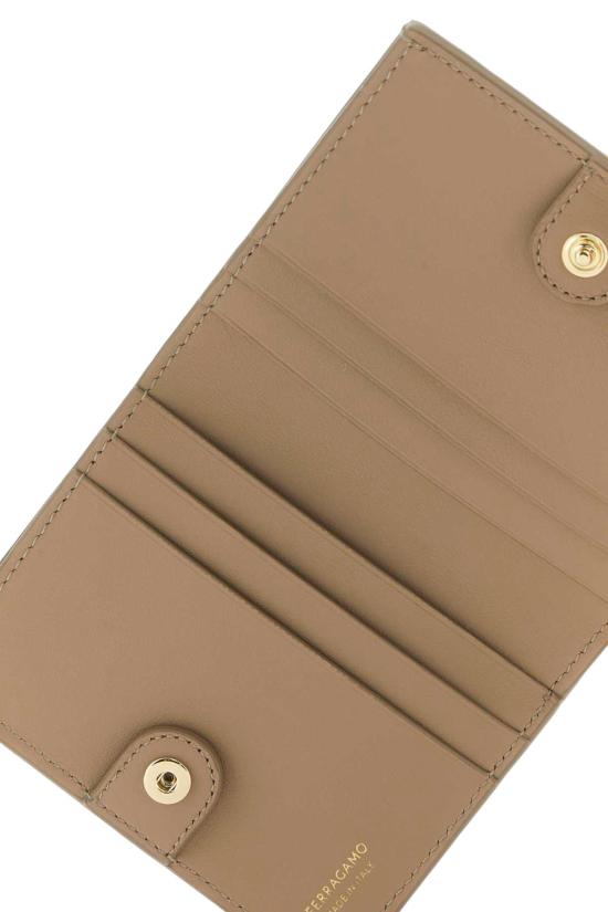  살바토레 페라가모 간치니 클리스프 반지갑 220434763020 BEIGE - SALVATORE FERRAGAMO
