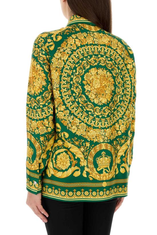 26SS 베르사체 셔츠 10013601A04236 5GD10 GREEN - VERSACE