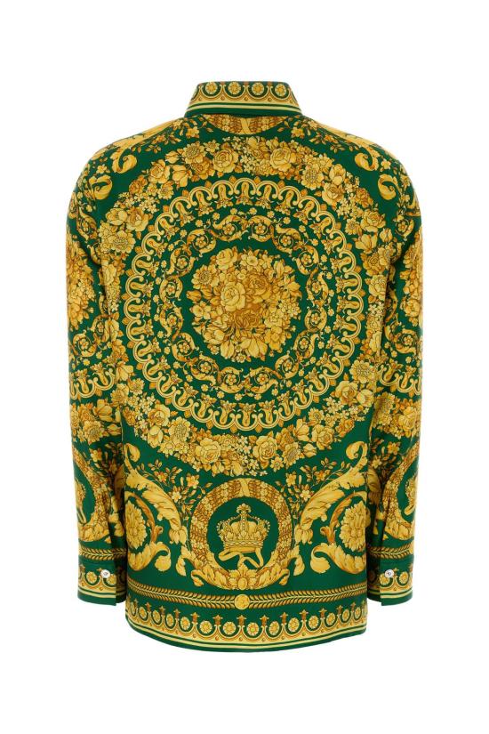 26SS 베르사체 셔츠 10013601A04236 5GD10 GREEN - VERSACE