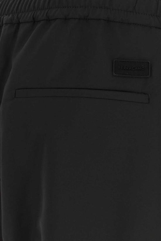 25FW 살바토레 페라가모 팬츠 144835784862 NERBIANAT BLACK - SALVATORE FERRAGAMO