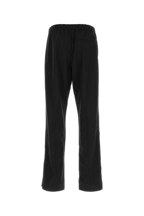 25FW 살바토레 페라가모 팬츠 144835784862 NERBIANAT BLACK - SALVATORE FERRAGAMO