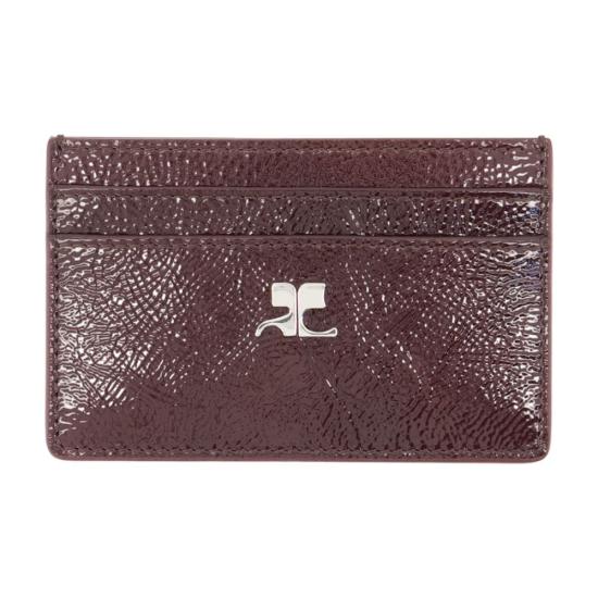 26FW 쿠레쥬 명함지갑 CRG026004 BURGUNDY