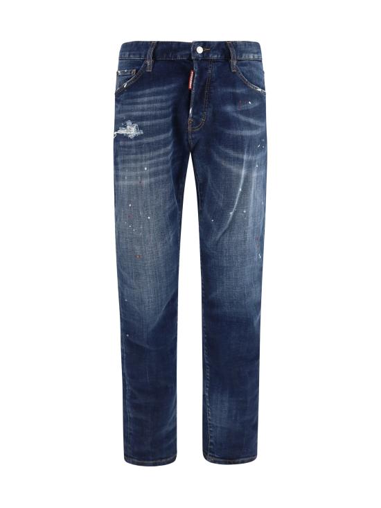 26FW 디스퀘어드2 데님 팬츠 S74LB1896S30664 470 NAVY