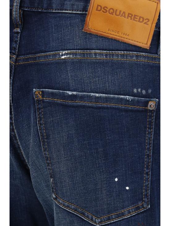 26FW 디스퀘어드2 데님 팬츠 S74LB1896S30664 470 NAVY - DSQUARED2