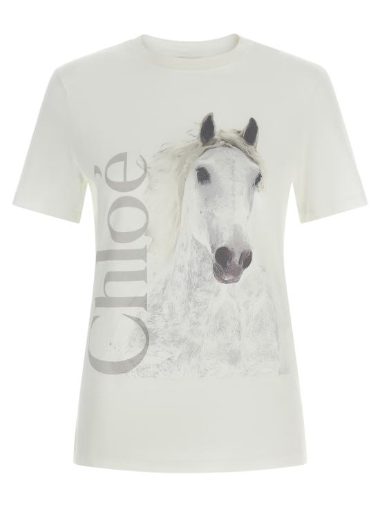 26SS 끌로에 폴로 티셔츠 CH330441BM WHITE