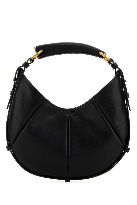 26FW 생로랑 몸바사 스몰 레더백 851432AAGWJ 1000 BLACK