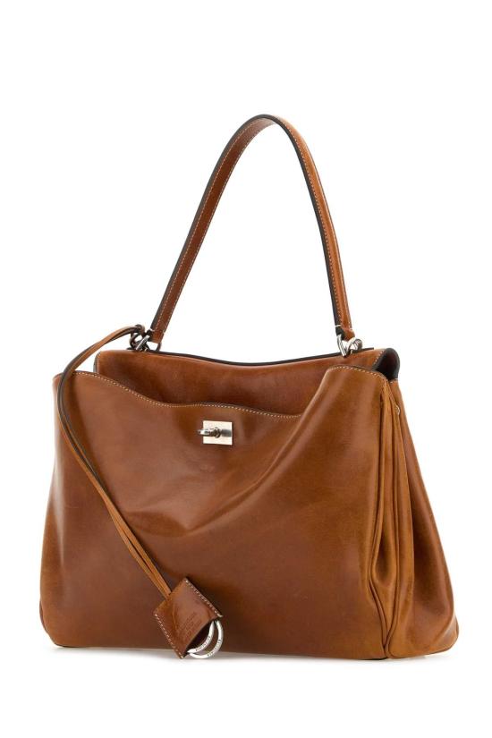  발렌시아가 로데오 미디움 핸드백 7897722ABP7 2753 BROWN - BALENCIAGA