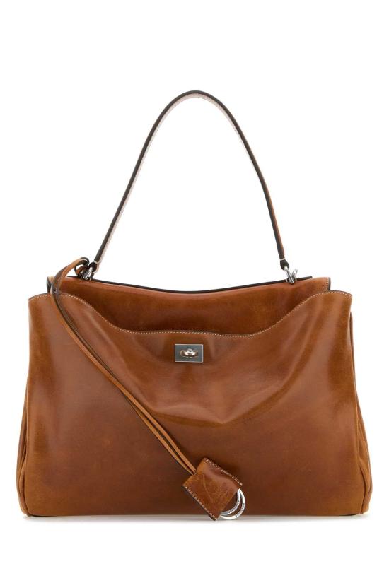  발렌시아가 로데오 미디움 핸드백 7897722ABP7 2753 BROWN