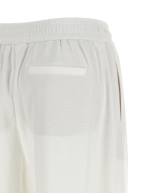 26SS 브루넬로 쿠치넬리 트레이닝/조거 팬츠 BR338079BM WHITE - BRUNELLO CUCINELLI