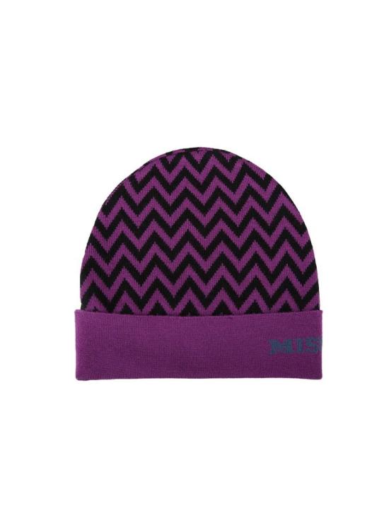  미소니 비니 CP00WODA702 0006 ONESIZE Missoni PURPLE - MISSONI