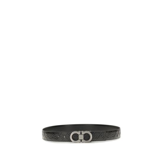 26FW 살바토레 페라가모 벨트 FE794043058BB BLACK - SALVATORE FERRAGAMO