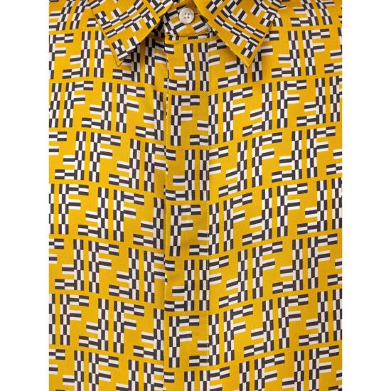 펜디 셔츠 FE 8981669 YELLOW - FENDI