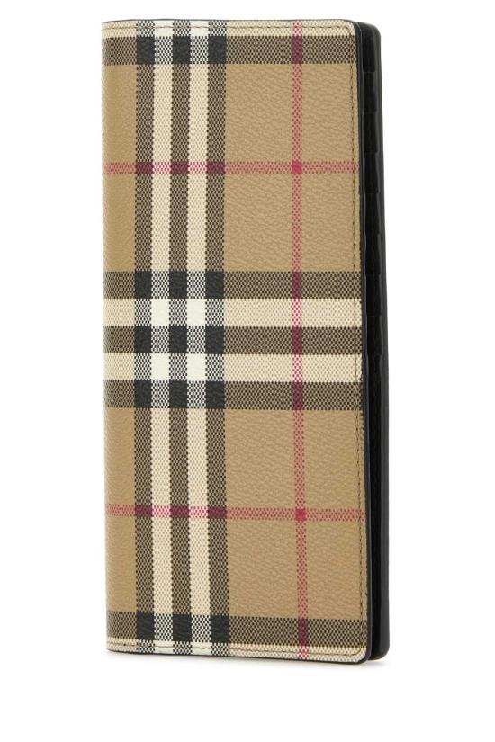  버버리 체크 장지갑 8084168 A7026 BEIGE - BURBERRY