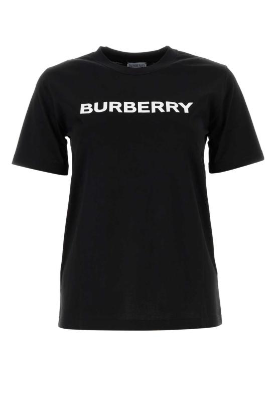 26SS 버버리 로고 코튼 티셔츠 8080324 A1189 BLACK