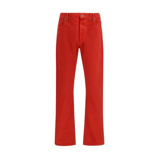 26SS 베르사체 데님 팬츠 VE10241301A178711DA80BB RED