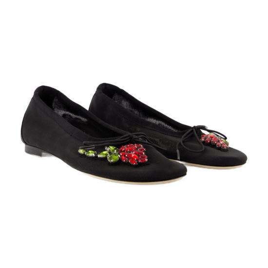  시몬로샤 플랫 슈즈 CONFIG SMRS23303 BLACK - SIMONE ROCHA