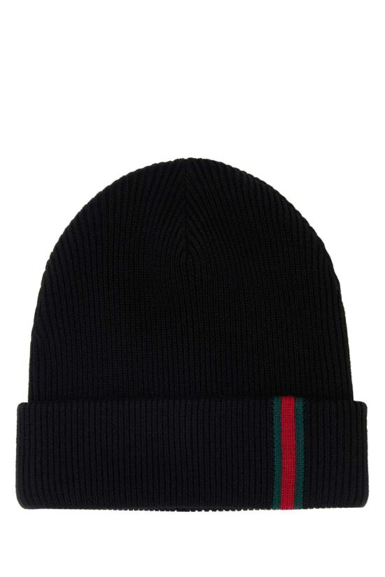  구찌 웹 디테일 울 비니 8341924G200 1000 BLACK