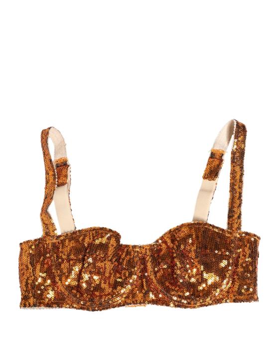  돌체앤가바나 바디수트 티셔츠 BIK1301 GOLD - DOLCE & GABBANA