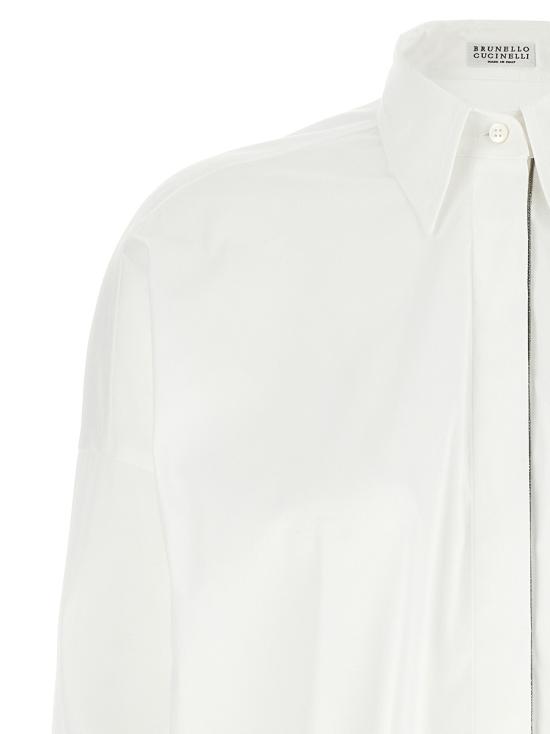 26SS 브루넬로 쿠치넬리 블라우스 BR304277BM WHITE - BRUNELLO CUCINELLI