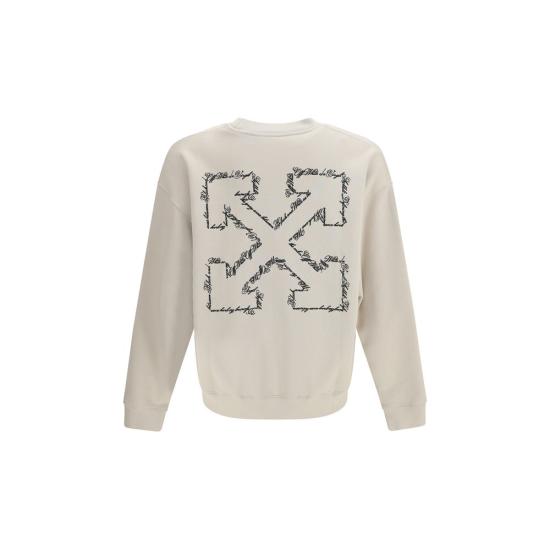  오프화이트 긴팔 티셔츠 OF44MBA054S26F0012702070BB BEIGE - OFF WHITE